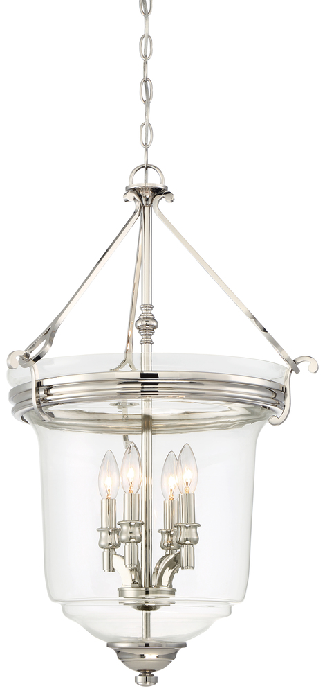 Audrey's Point - 4 Light Pendant (Convertible to Semi Flush)