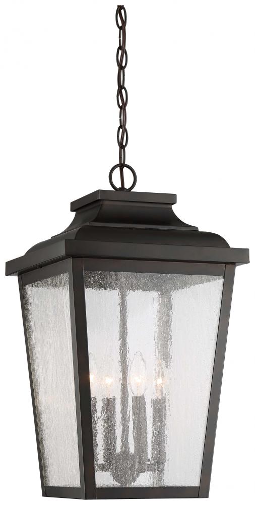 Irvington Manor - 4 Light Outdoor Pendant