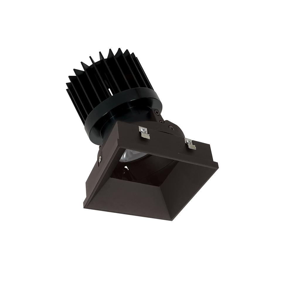 4" Iolite PLUS Square Trimless Adjustable, 1500lm/2000lm (varies by housing), 4000K, Bronze