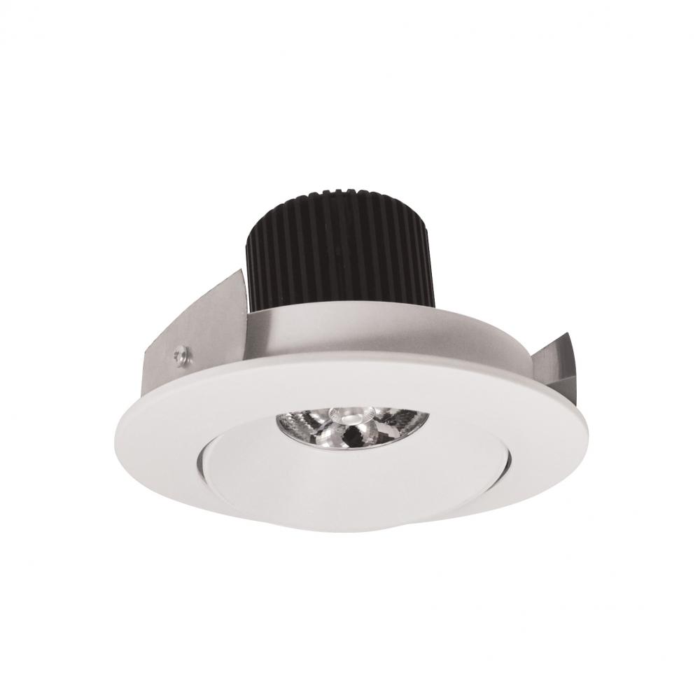 4" Iolite LED Round Adjustable Cone Reflector, 10-Degree Optic, 900lm / 12W, 4000K, White