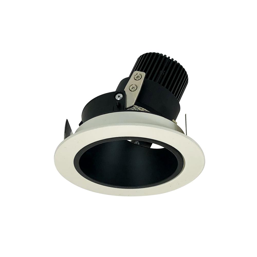 4" Iolite LED Round Adjustable Deep Reflector, 10-Degree Optic, 850lm / 12W, 2700K, Black