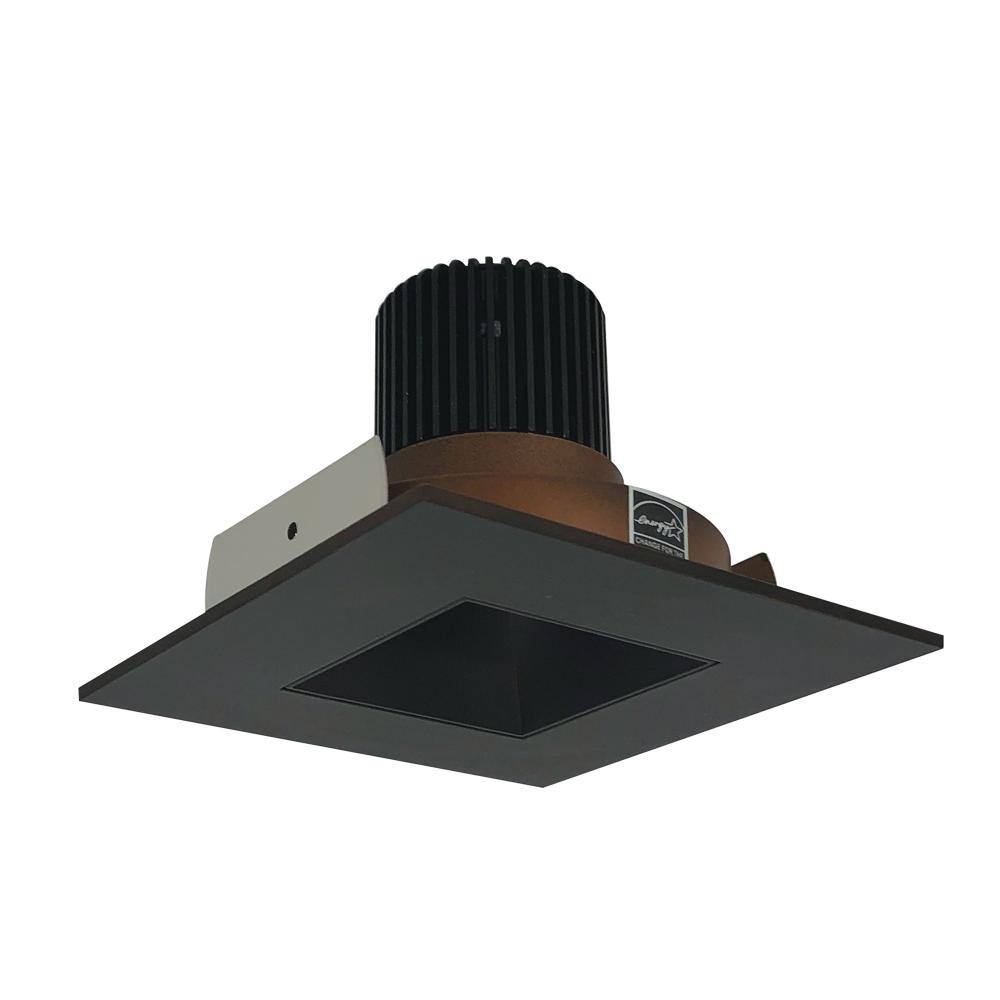 4" Iolite LED Square Reflector with Square Aperture, 800lm / 14W, 5000K, Bronze Reflector /