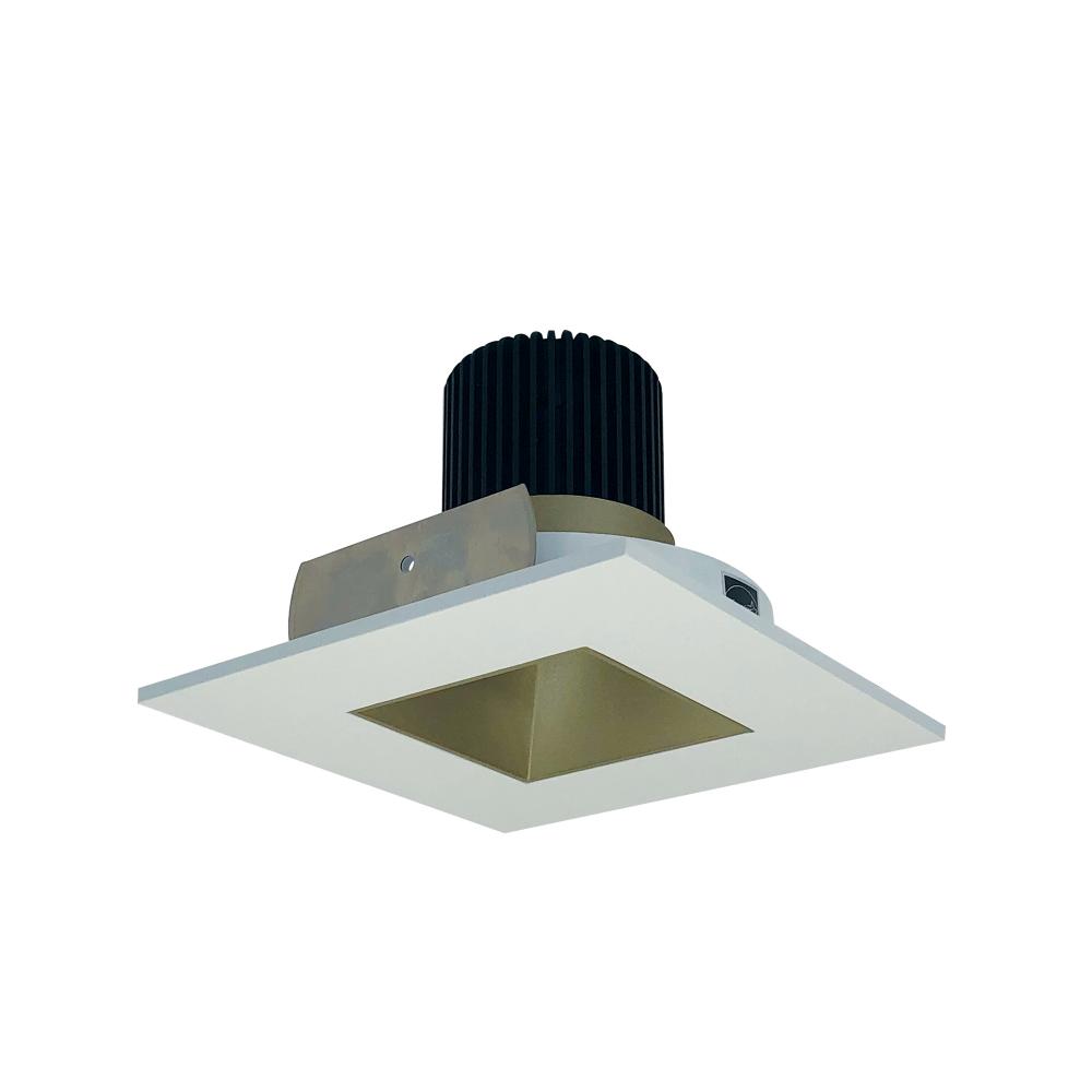 4" Iolite LED Square Reflector with Square Aperture, 10-Degree Optic, 850lm / 12W, 3500K,