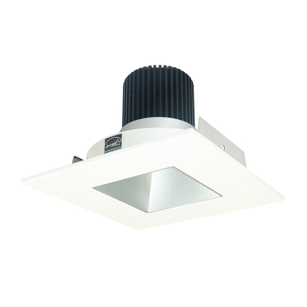 4" Iolite LED Square Reflector with Square Aperture, 1000lm / 14W, 3500K, Haze Reflector / Matte