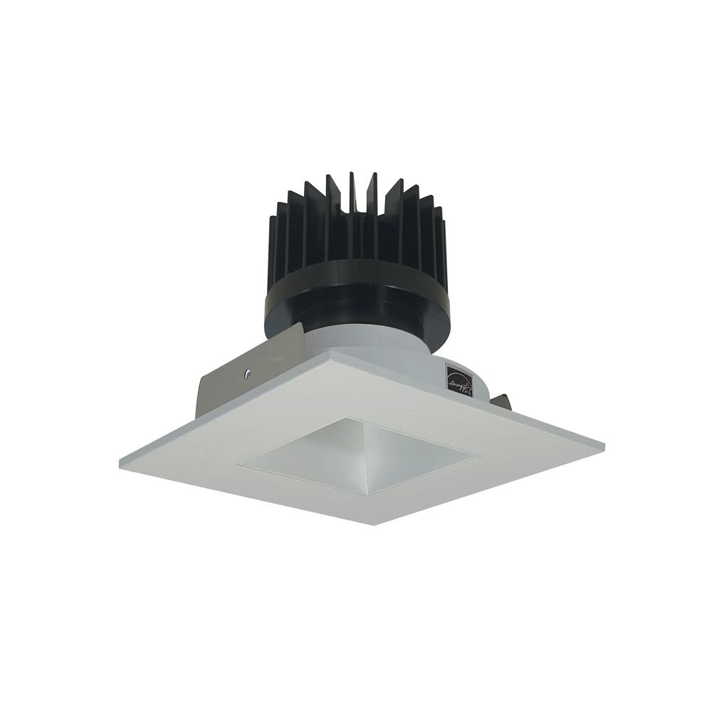 4" Iolite LED Square Reflector with Square Aperture, 10-Degree Optic, 850lm / 12W, 3000K, White