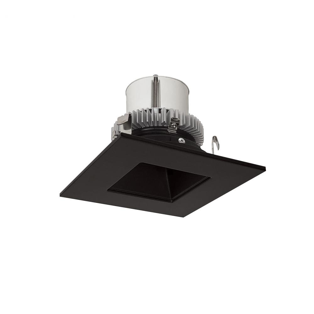 4" Cobalt Click Square Retrofit Reflector with Square Aperture, 750lm / 10W, 3000K, Black