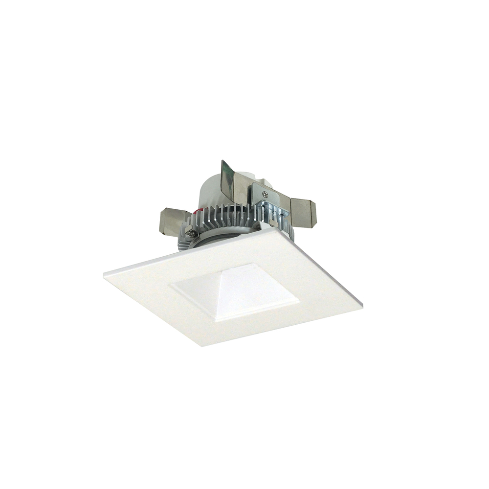 4" Cobalt Click 750LM LED Retrofit, Square/Square Regress, 10W, 2700K, White, 120V Triac/ELV