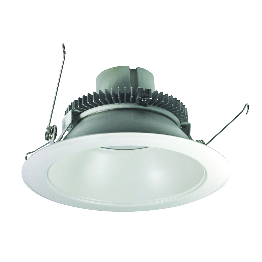 6" Cobalt Click Round Retrofit Reflector, 1000lm / 12W, 2700K, White Reflector / White Flange,