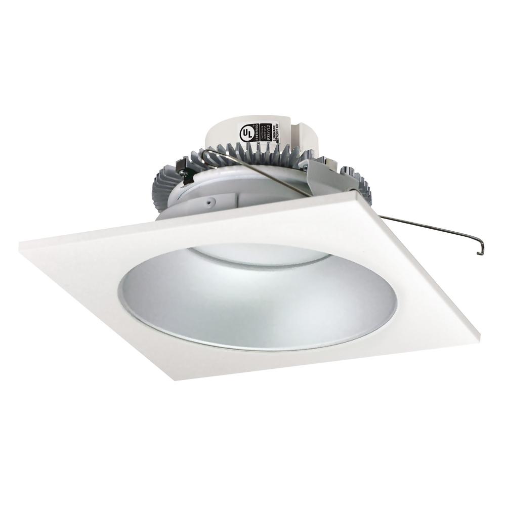 6" Cobalt Click Square Retrofit Reflector with Round Aperture, 1000lm / 13.5W, Selectable CCT,