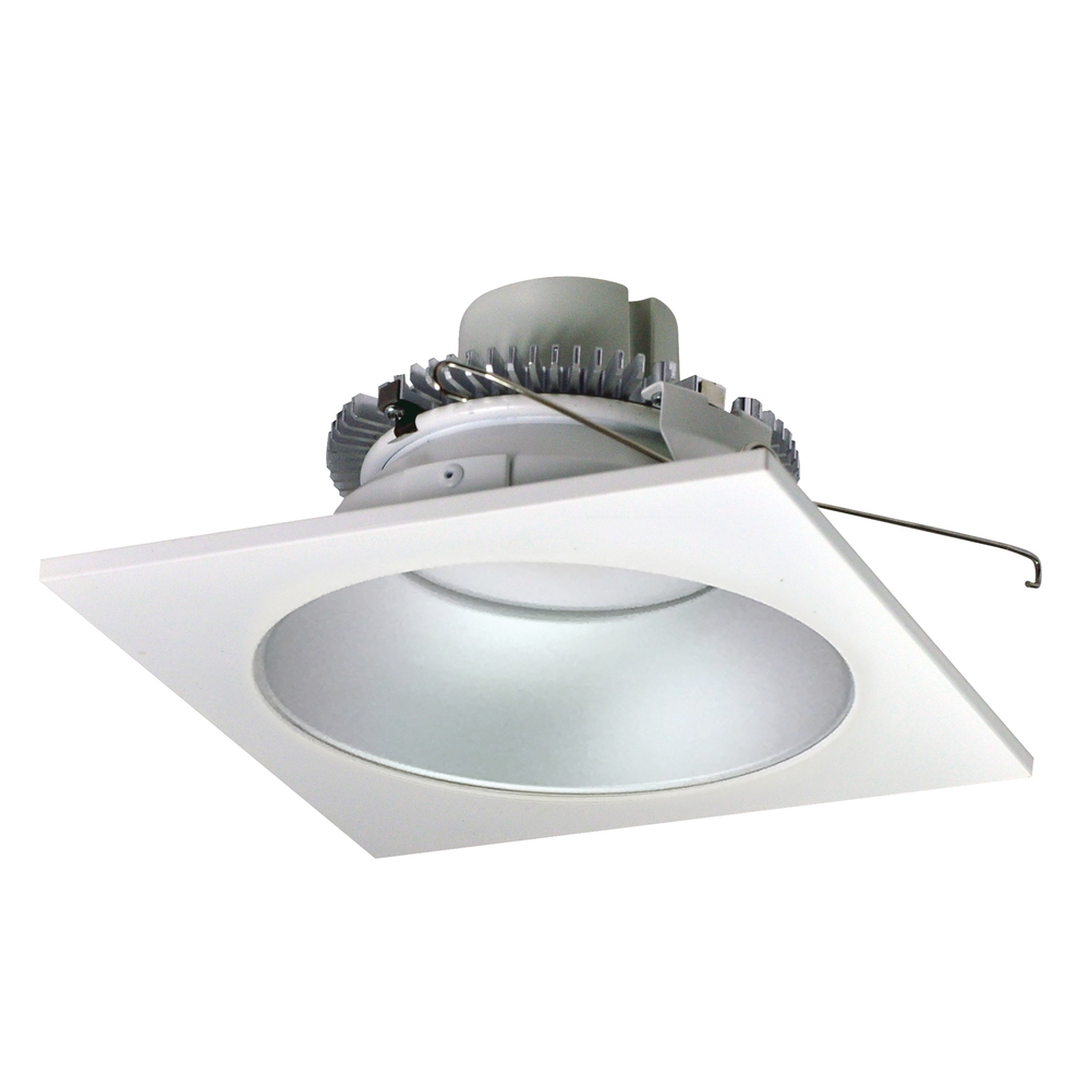 6" Cobalt Click Square Retrofit Reflector with Round Aperture, 750lm / 10W, 2700K, Haze