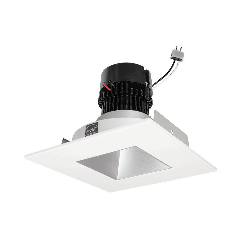 4" Pearl Low Voltage LED Square Retrofit Reflector with Square Aperture, 1100lm / 11W, 4000K,