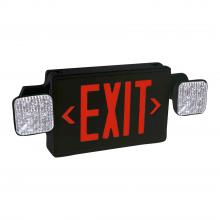 Nora NEX-711-LED/RB - LED EXIT & EMERGENCY COMBO W/R