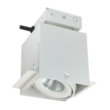 Nora NMRTLG-11D6L1927SW - LED Trimless 1-Head MLS Housing, 30W / 2100lm per Head, 2700K, 16-Degrees Spot, White, 120-277V