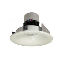 Nora NPR-4RNB30XWW - 4" Pearl LED Round Bullnose Retrofit, 1000lm / 12W, 3000K, White Finish