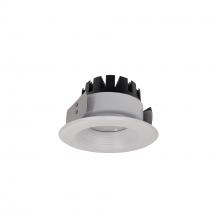 Nora NRM3-43L130FWW - 4" Marquise III Square Open Reflector, 900lm, 3000K, Flood Optic, White Reflector/White Flange