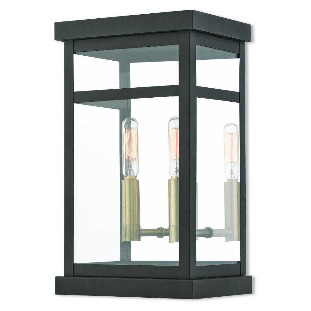 2 Lt BZ Outdoor Wall Lantern