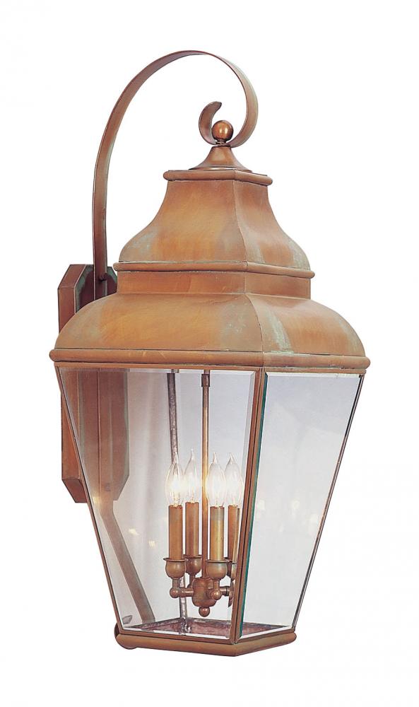 Nickel Wall Lantern