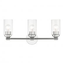 Livex Lighting 18083-05 - 3 Light Polished Chrome Vanity Sconce