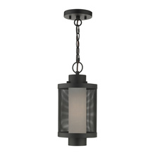 Livex Lighting 20685-14 - 1 Lt Textured Black Pendant