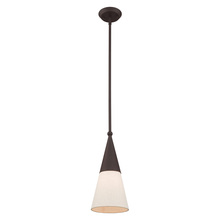 Livex Lighting 40716-07 - 1 Lt Bronze Mini Pendant