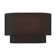 Livex Lighting 45082-04 - 2 Light Black ADA Sconce