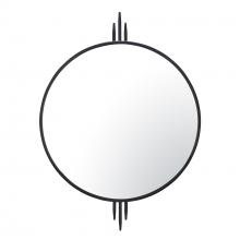 Varaluz 460MI30BL - Propaganda 30x41 Wall Mirror - Black