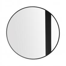 Varaluz 4DMI0115 - Cadet 30-in Round Accent Mirror in Black