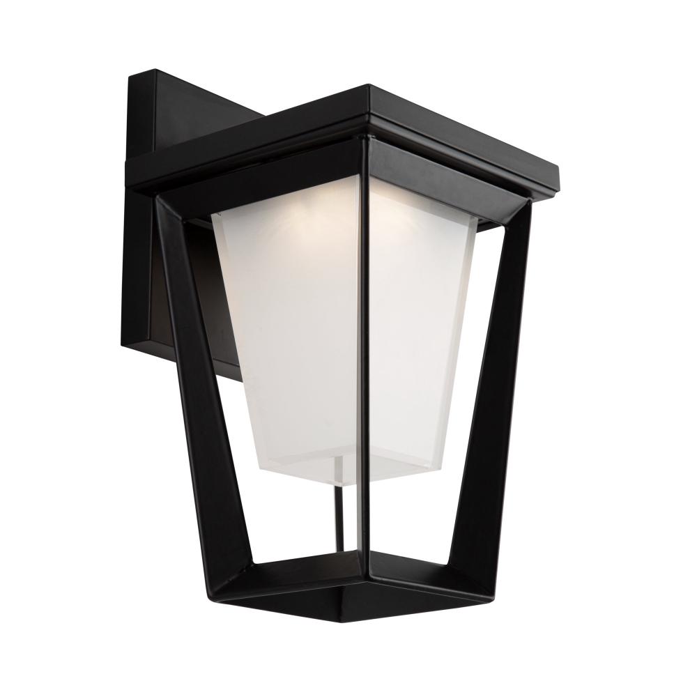 Waterbury 10W LED Outdoor Wall Light Black