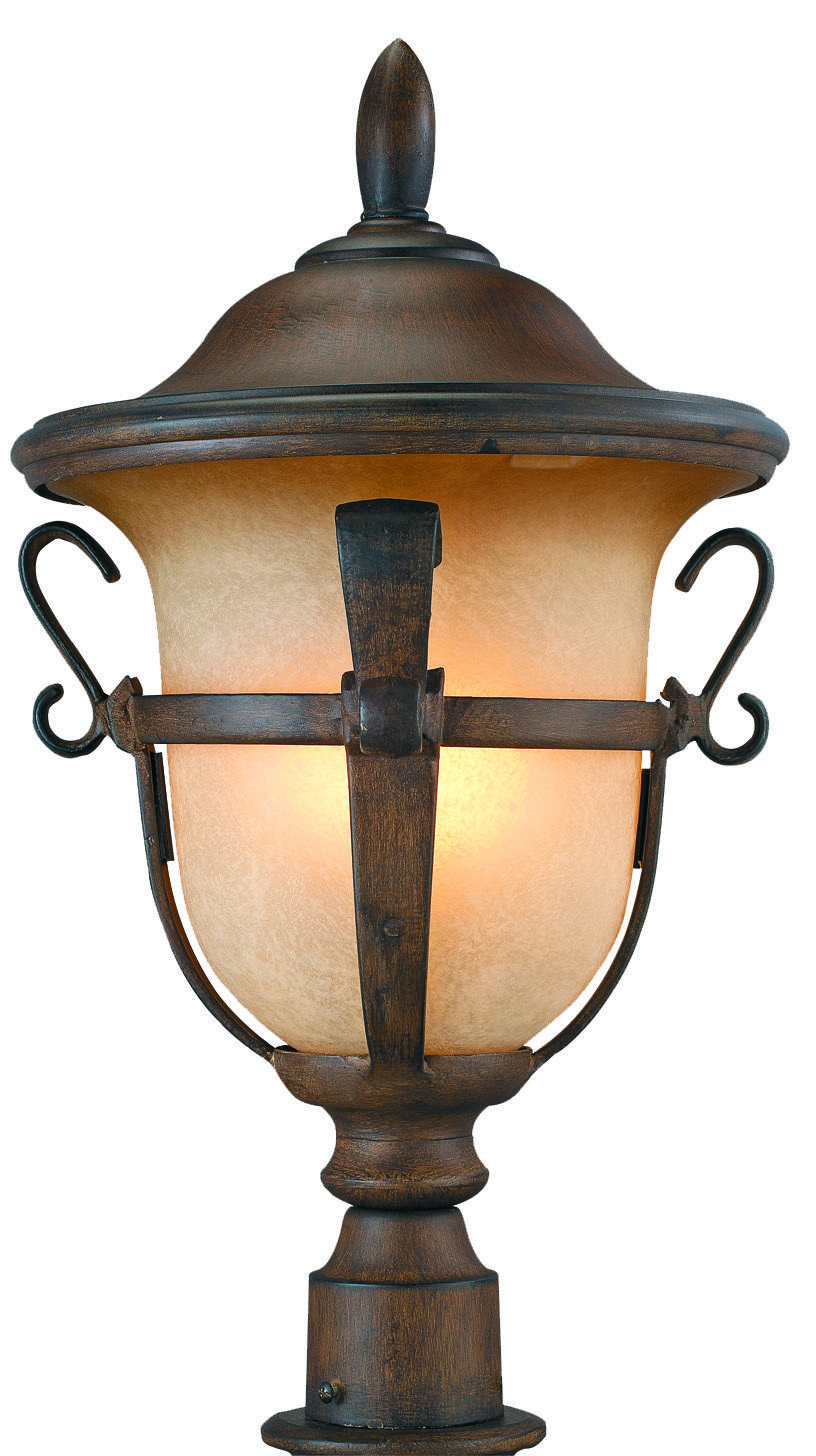 Tudor Outdoor 4 Light Large Post - Pier Mount