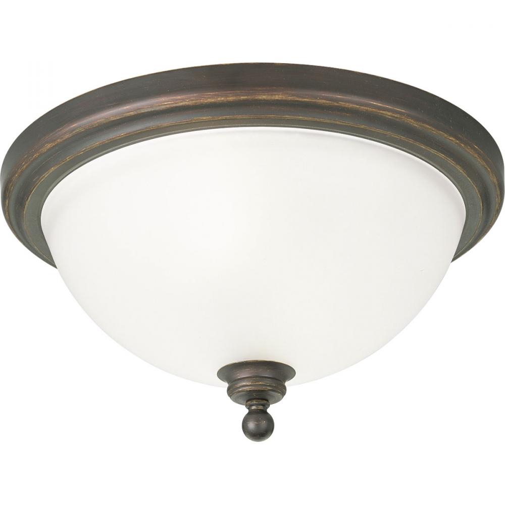 Madison Collection Two-Light 15-3/4" Close-to-Ceiling