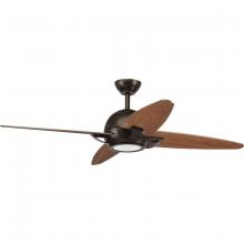 Progress P2542-2030K - Soar Collection 54" 4 Blade Fan w/ LED Light