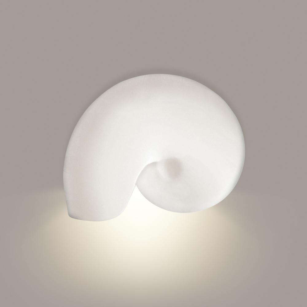 Nautilus Downlight Wall Sconce: Jade (Wet Location Label)