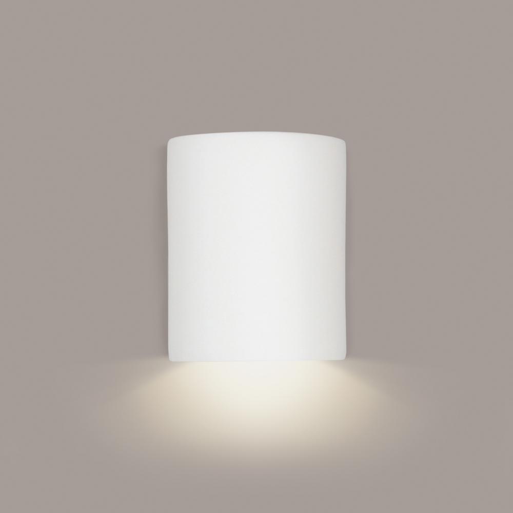 Leros Downlight Wall Sconce: Bisque (Wet Location Label)