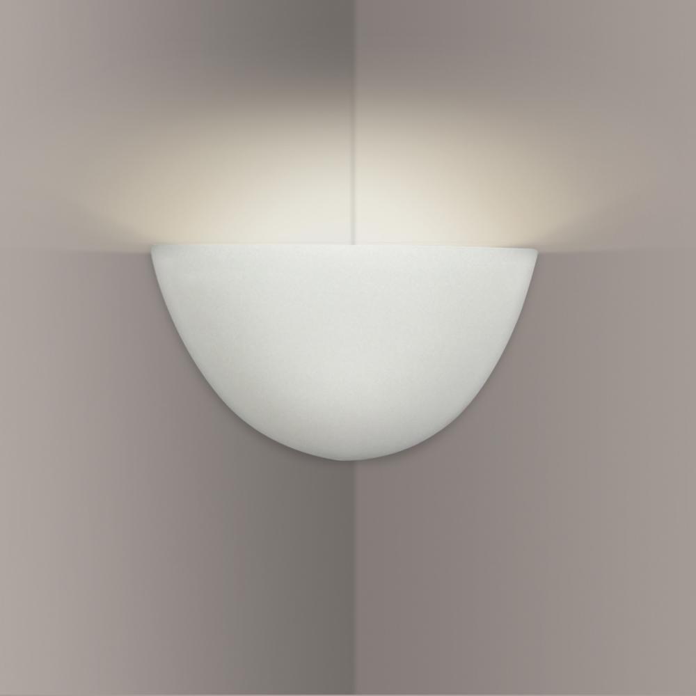 Gran Thera Corner Sconce: Bisque