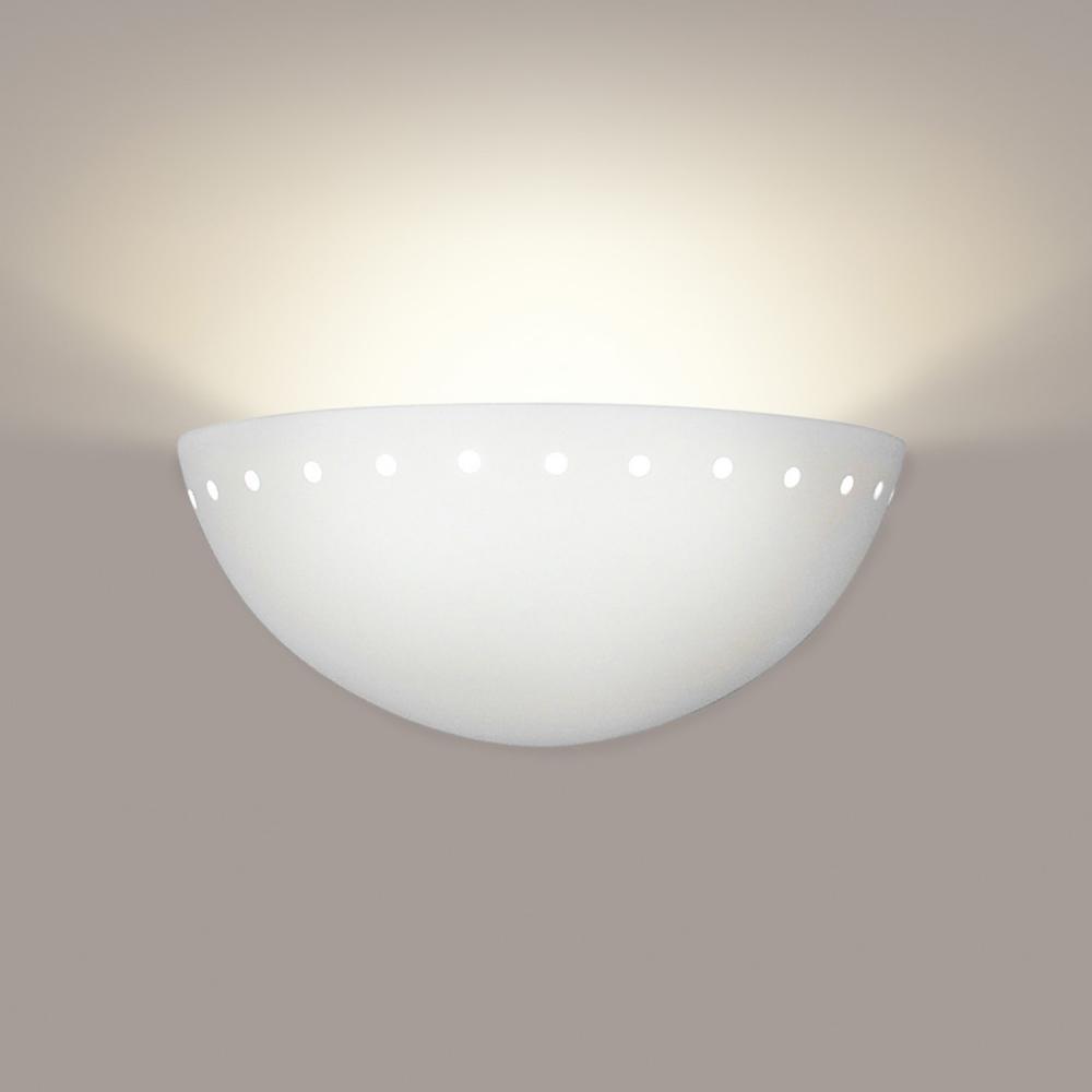 Gran Cyprus ADA Wall Sconce: Bisque with LED bulb included