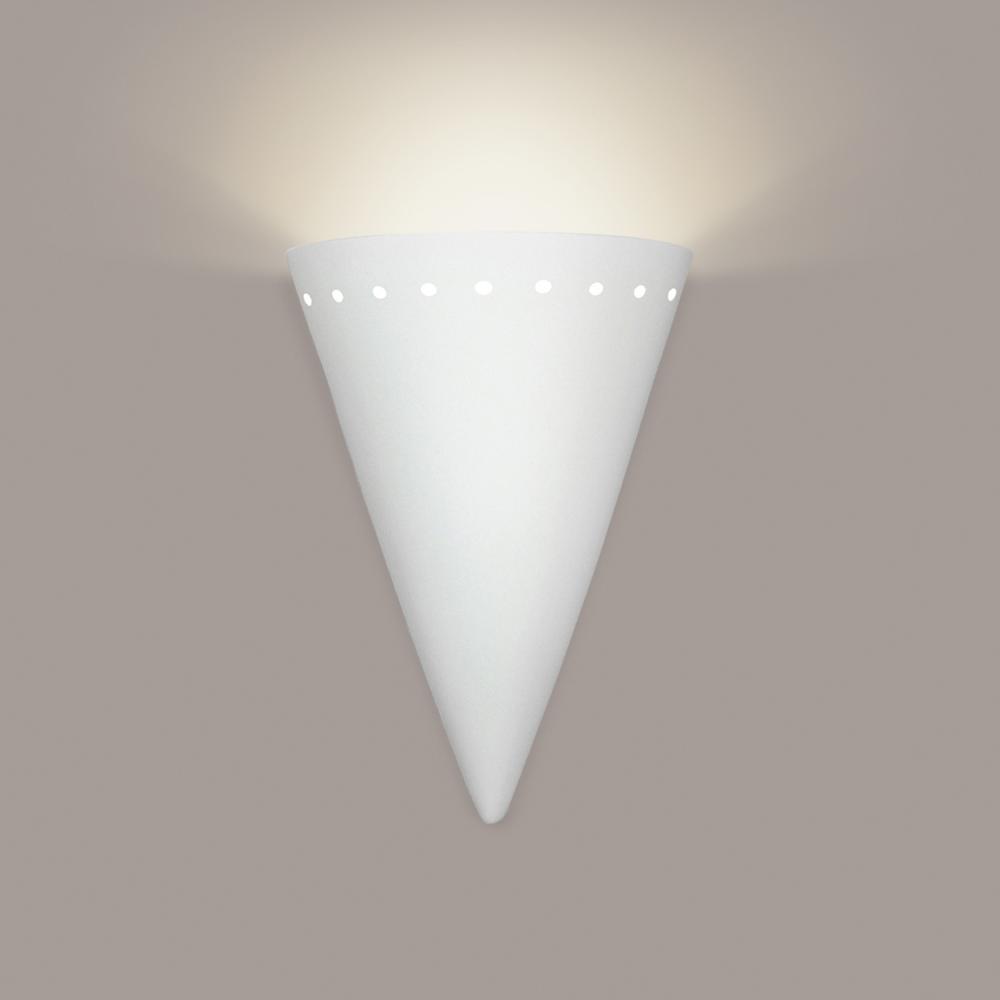 Zealandia Wall Sconce: Bisque