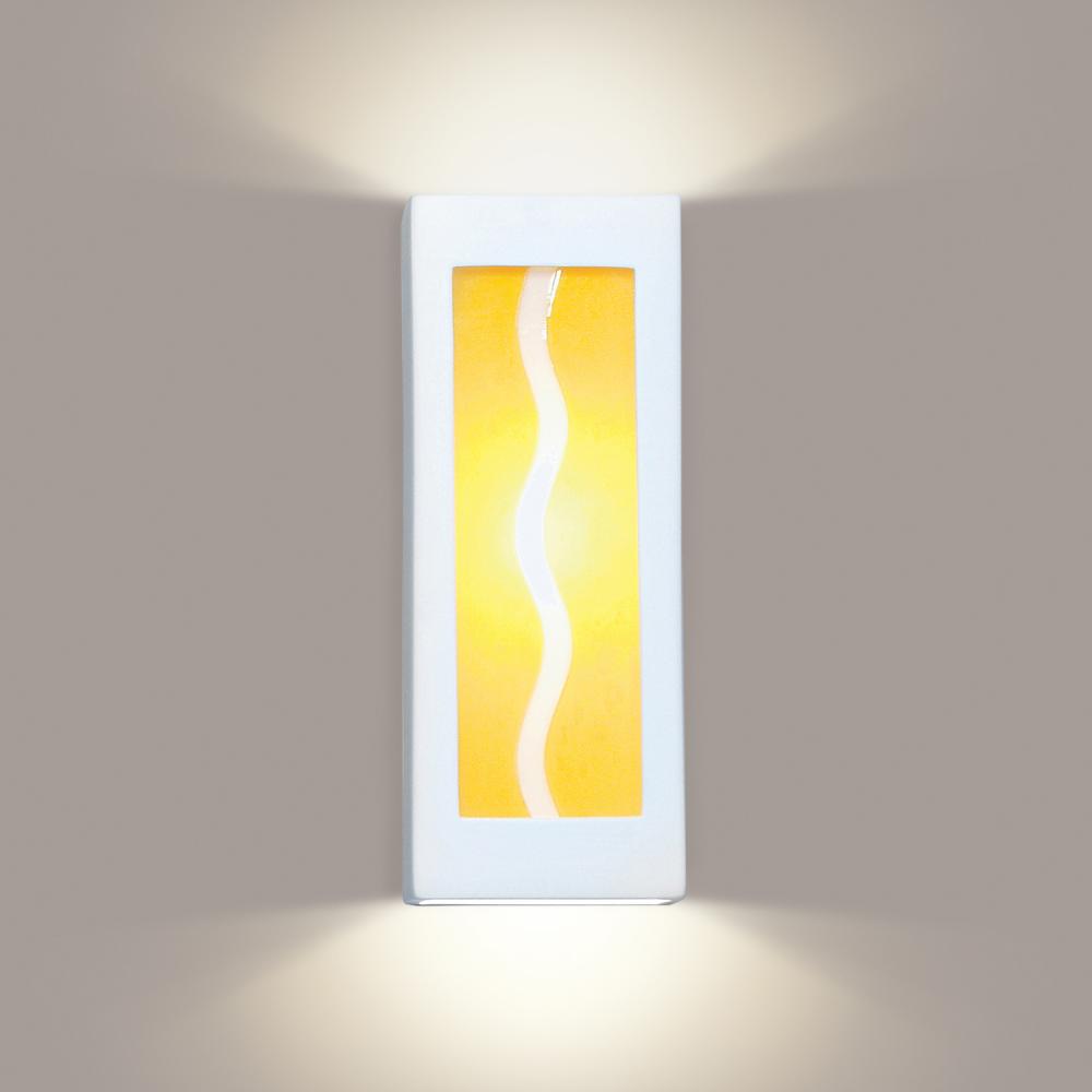 Amber Wave Wall Sconce