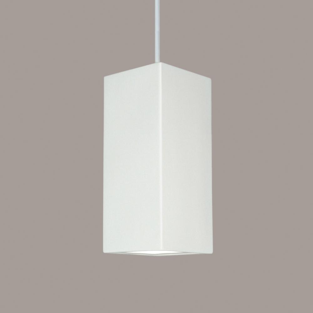 Gran Timor Pendant: Fawn (White Cord & Canopy)