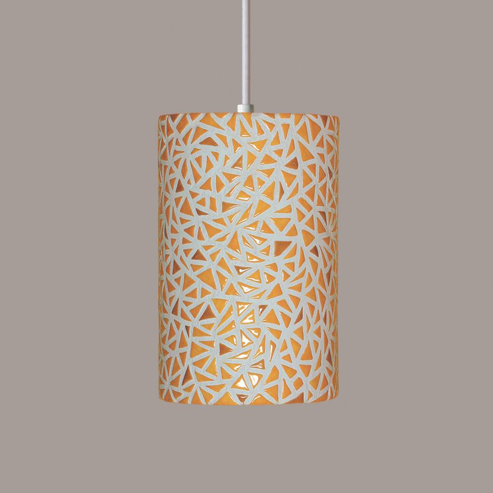 Impact Pendant Sunflower Yellow (Black Cord & Canopy)