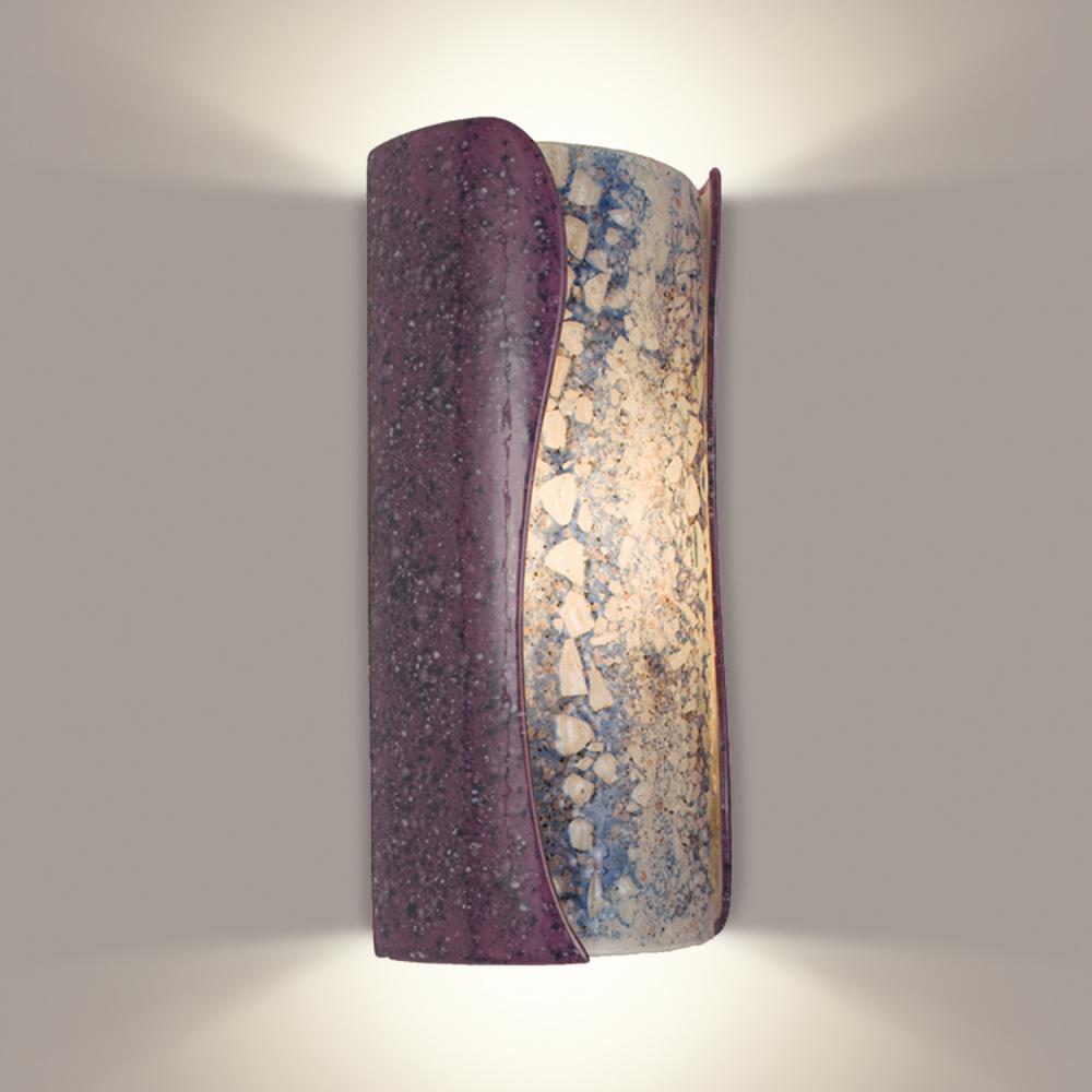 Lava Wall Sconce Plum Jam and Multi Sapphire