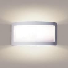 A-19 F300 - Translucency Wall Sconce: Satin White