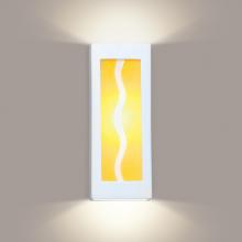 A-19 G1B - Amber Wave Wall Sconce