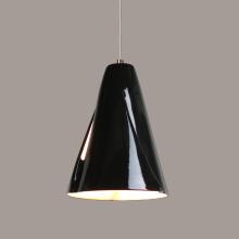 A-19 LVMP05-BG - Whirl Low Voltage Mini Pendant Black Gloss