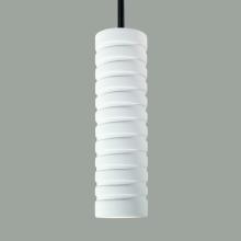 A-19 MP03-A9-BCC - Strata Mini Pendant: Icelandic Blue (Black Cord & Canopy)