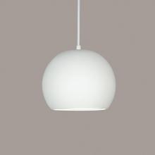 A-19 P1601-M9-BCC - Bonaire Pendant: Corroded Copper (Black Cord & Canopy)