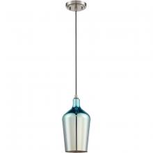 Craftmade P720BNK1 - 6" 1 Light Mini Pendant in Brushed Polished Nickel