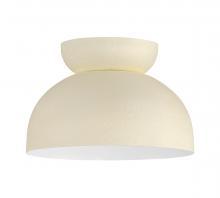 Craftmade 59181-CW - Ventura Dome 1 Light Flushmount in Cottage White