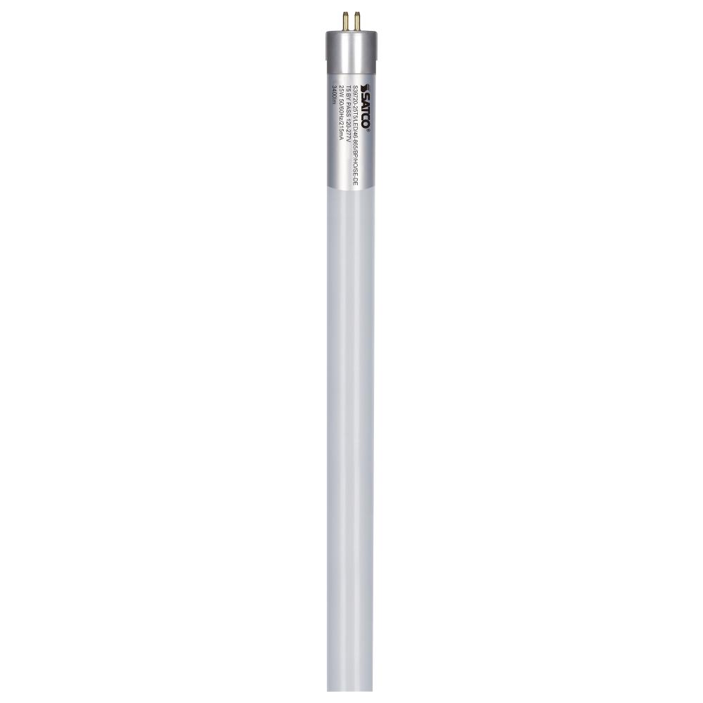 25 Watt T5 LED; Miniature bi-pin base; 6500K; 50000 Average rated hours; 3400 Lumens; 120-277 Volt;