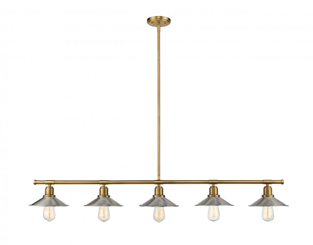 5 Light Linear Chandelier