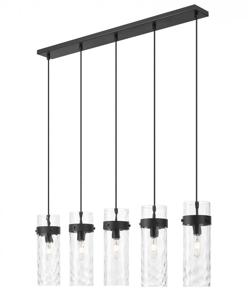 5 Light Linear Chandelier